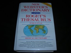 Cover art for New Webster's Dictionary and Roget's Thesaurus