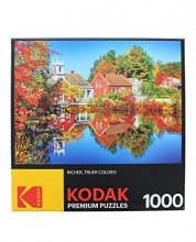 Cover art for Kodak Premium Puzzles 1000 Piece - Autumn in Harrisville New Hampshire