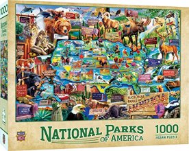 Cover art for Masterpieces 1000 Piece Jigsaw Puzzle for Adults, Family, Or Kids - National Parks Puzzle - 19.25"x26.75"