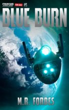 Cover art for Blue Burn (Starship for Sale)