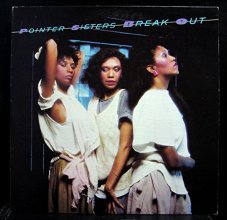 Cover art for POINTER SISTERS BREAK OUT vinyl record