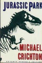 Cover art for Jurassic Park (Advance Reader's Edition)