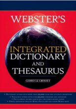 Cover art for Webster's Integrated Dictionary and Thesaurus