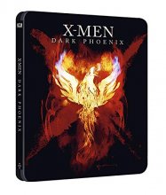 Cover art for X-Men: Dark Phoenix 2019 Limited Edition Steelbook (4K Ultra/Blu-ray/Digital)