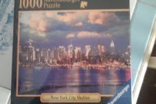 Cover art for New York City Skyline 1,000 Piece Ravensburger Puzzle