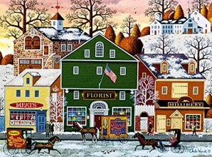 Cover art for Buffalo Games - Charles Wysocki - Meats, Flowers, Hats - 1000 Piece Jigsaw Puzzle