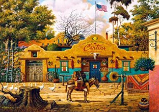 Cover art for Buffalo Games - Charles Wysocki - Sunday Morning Stroll - 300 Large Piece Jigsaw Puzzle