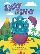 Cover art for Baby Dino - Childrens Finger Puppet Board Book - Interactive - Novelty