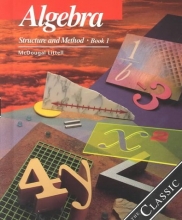Cover art for Algebra: Structure and Method, Book 1