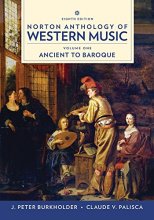 Cover art for Norton Anthology of Western Music