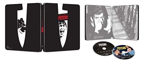 Cover art for Psycho (Uncut Limited Edition Steelbook) [4K Ultra HD + Blu-ray + Digital HD]