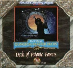 Cover art for Deck of Psionic Powers (ADVANCED DUNGEONS & DRAGONS, 2ND EDITION)