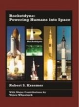 Cover art for Rocketdyne: Powering Humans into Space (AIAA Education)