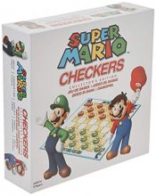 Cover art for Super Mario Checkers Collector's Edition | Featuring Mario & Luigi | Collectible Checkers | Perfect for Mario Fans