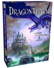 Cover art for Gamewright Dragonrealm – A Strategy Card and Dice Game of Goblins & Gold