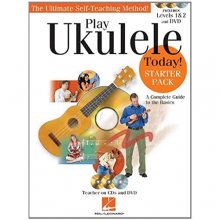 Cover art for Play Ukulele Today! - Starter Pack: Includes Levels 1 & 2 Book/CDs and a DVD