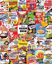 Cover art for White Mountain Puzzles Cereal Boxes - 1000 Piece Jigsaw Puzzle