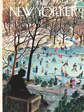 Cover art for New York Puzzle Company - New Yorker Skating in The Park - 750 Piece Jigsaw Puzzle