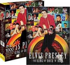 Cover art for Aquarius Elvis Albums 1000 Piece Jigsaw Puzzle