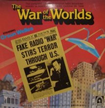 Cover art for The War Of The Worlds Starring Orson Welles LP