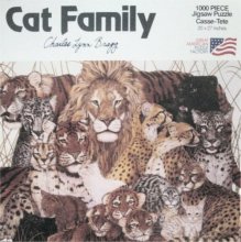 Cover art for Cat Family Jigsaw Puzzle