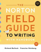 Cover art for The Norton Field Guide to Writing: with Handbook, MLA 2021 and APA 2020 Update Edition