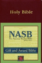 Cover art for New American Standard Gift & Award Bible; Burgundy Imitation Leather