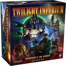Cover art for Fantasy Flight Games Twilight Imperium 4th Edition Board Game Prophecy of Kings Expansion | Strategy Board Game for Adults and Teens | Ages 14+ | 3-8 Players | Average Playtime 4-8 Hours | Made