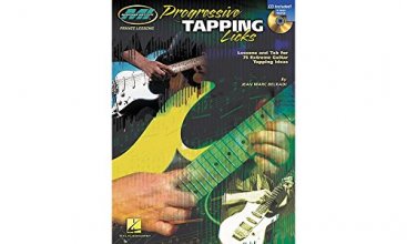 Cover art for Progressive Tapping Licks: Private Lessons Series (Musicians Institute: Private Lessons)