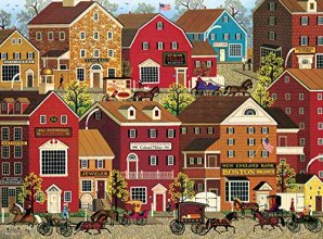Cover art for Buffalo Games - Charles Wysocki - Lilac Point Glen - 1000 Piece Jigsaw Puzzle