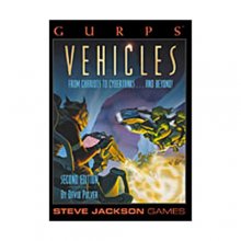 Cover art for GURPS Vehicles