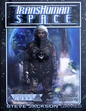 Cover art for Transhuman Space (GURPS Roleplaying Game)