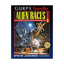 Cover art for Gurps Traveller Alien Races 3: Hivers, Droyne, Ancients, and Other Enigmatic Races