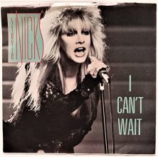 Cover art for Stevie Nicks 45 RPM I Can't Wait / The Nightmare