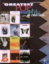 Cover art for The Greatest Pop Hits of 1997-1998: Piano/Vocal/Chords (`)