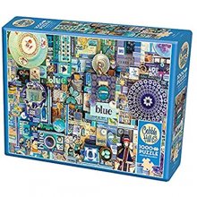 Cover art for Cobblehill 57218 MO 1000 Blue Puzzle, Various