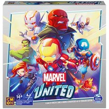 Cover art for Marvel United, Award-Winning Superhero Cooperative Multiplayer Strategy Card Game Captain America Hulk, for Adults, Families and Kids Ages 14 and up