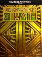 Cover art for Fundamentals of Math Activity Manual Answer Key 2nd Edition