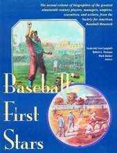 Cover art for Baseball's First Stars