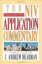 Cover art for The NIV Application Commentary: Jeremiah, Lamentations