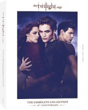 Cover art for Twilight Saga 5 Movie Collection 15th Anniversary