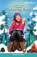 Cover art for Flickering Hope (Faithgirlz / From Sadie's Sketchbook)
