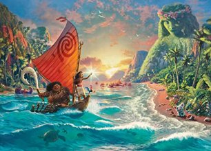 Cover art for Ceaco - Thomas Kinkade Disney Dreams - Moana - 1000 Piece Jigsaw Puzzle