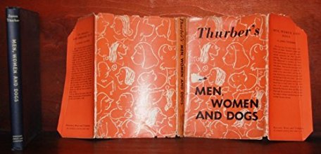 Cover art for Thurber's men, women and dogs,: A book of drawings,