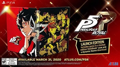 Cover art for Persona 5 Royal: Steelbook Launch Edition - PlayStation 4