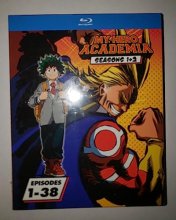 Cover art for My Hero Academia Seasons 1 + 2 Blu-ray