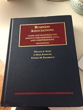 Cover art for Business Associations, Cases and Materials on Agency, Partnerships, Llcs, and Corporations (University Casebook Series)