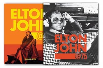 Cover art for Elton John at 75