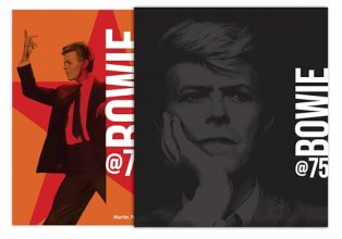 Cover art for Bowie at 75