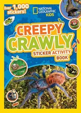 Cover art for National Geographic Kids Creepy Crawly Sticker Activity Book: Over 1,000 Stickers! (NG Sticker Activity Books)